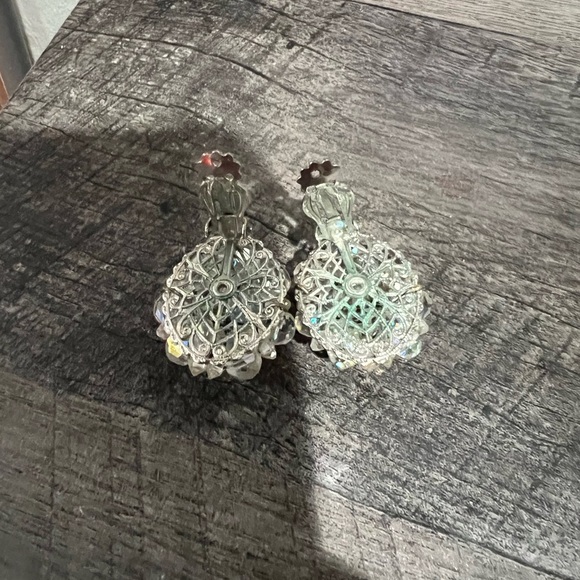 Vintage Cluster Earrings - Picture 2 of 2